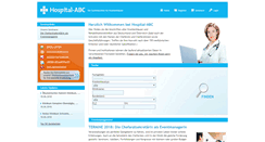 Desktop Screenshot of hospital-abc.de